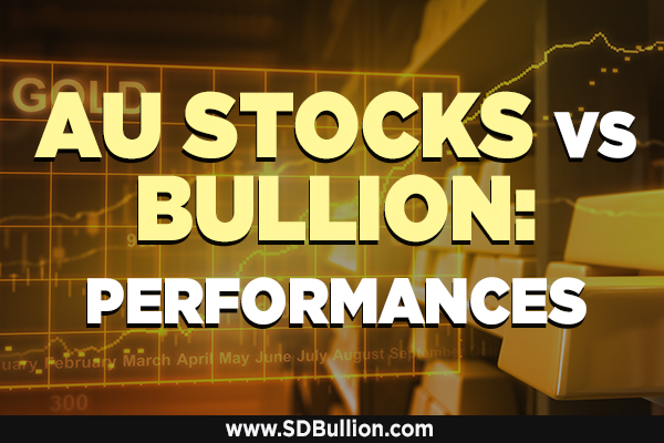 Gold Stocks vs Gold Bullion Performances