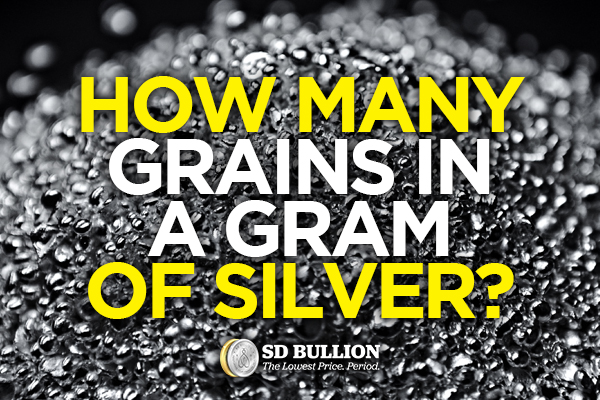 How Many Grains Are In a Gram of Silver?