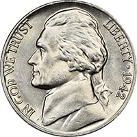 Jefferson Nickel Obverse