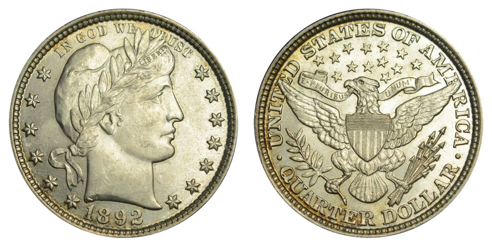 Barber Silver Quarter