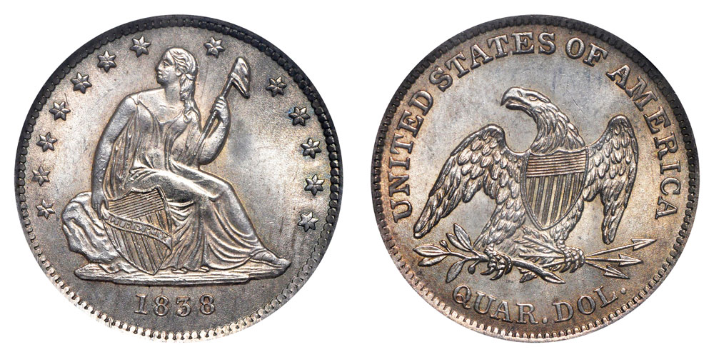 Seated Liberty Silver Quarter