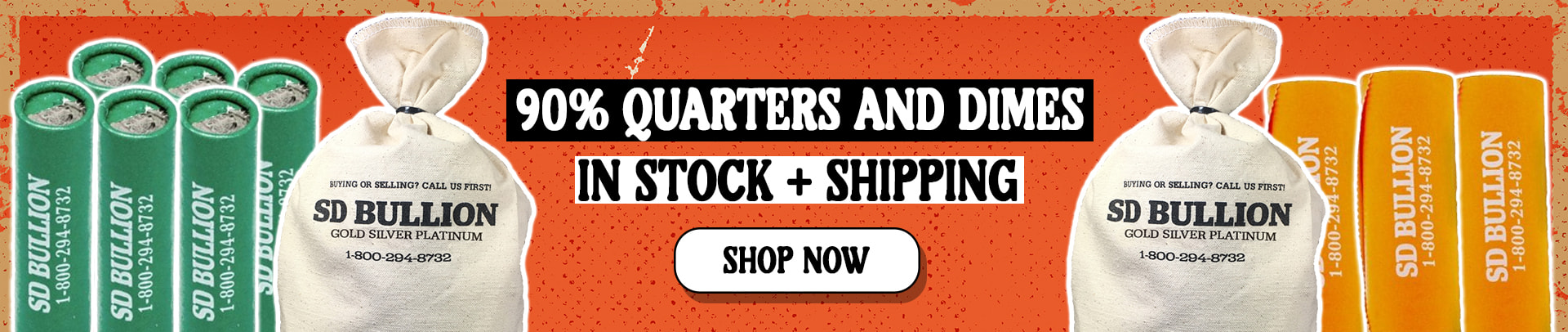 90% Quarters Dimes