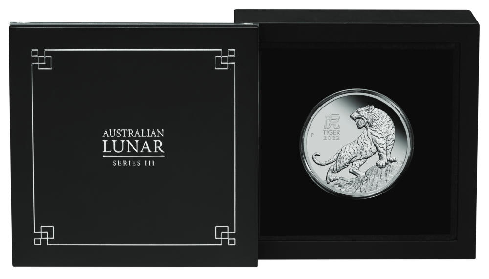 2022 1 oz Year of the Tiger Proof Platinum Coin