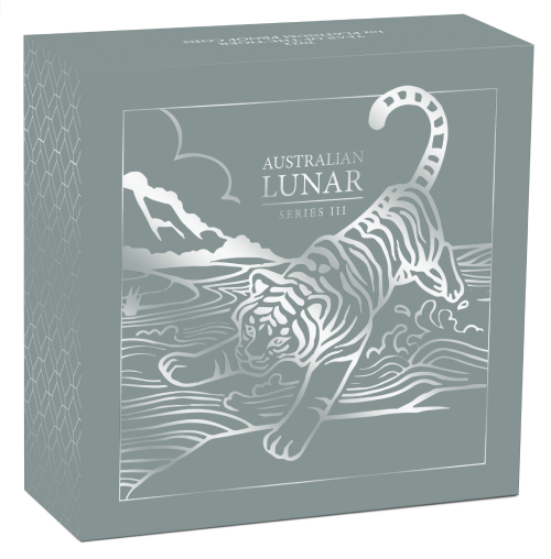 2022 1 oz Year of the Tiger Proof Platinum Coin