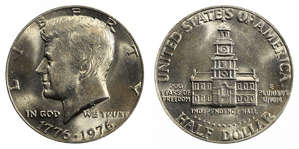 Bicentennial Kennedy Half Dollar