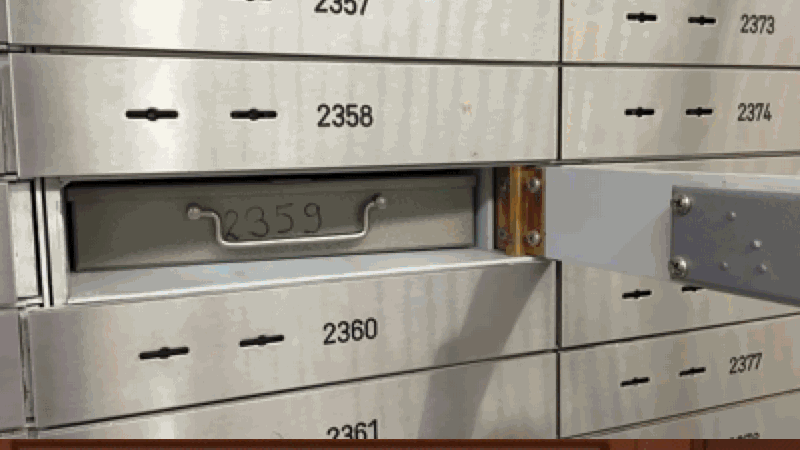 Bank Safe Deposit Gold Ban Redux
