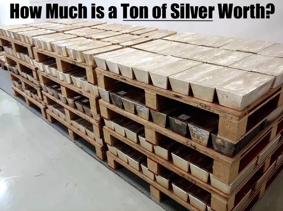 How Much is a Ton of Silver Worth? | Silver Tonne Weight