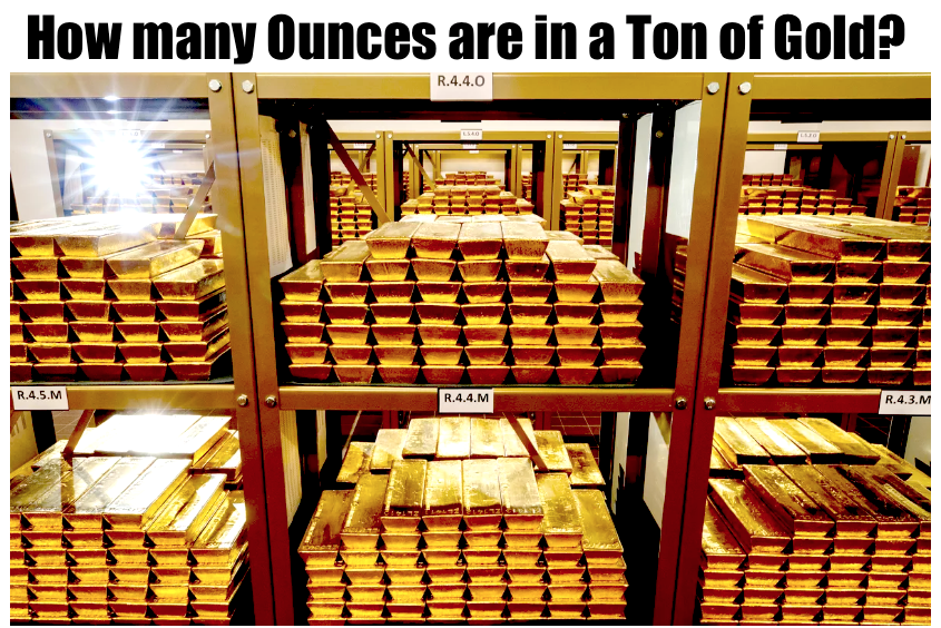 How Many Ounces in a Ton of Gold?