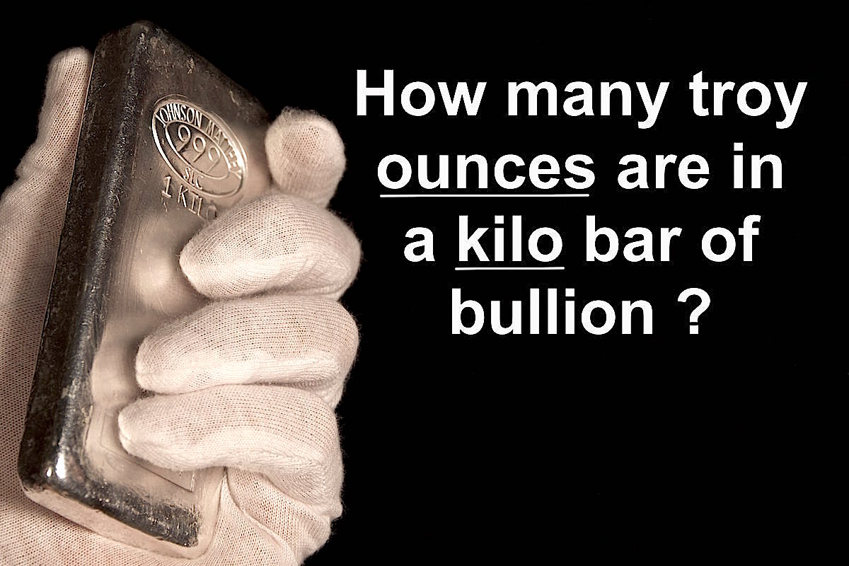 How many Troy Ounces in a Kilo?