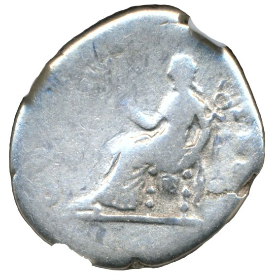 Twelve Caesars Vespasian AR Denarius AD 69-79 Reverse