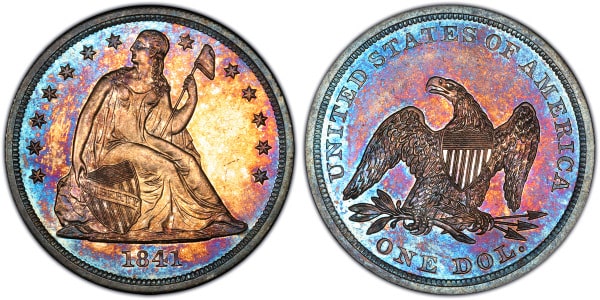 Seated Liberty Dollar