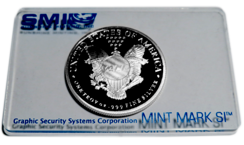 Sunshine Mint Anti-Counterfeit Mint Mark SI decoder Lens Fake silver Fake gold threats incite 2021 redesign for silver and gold US Mint American Eagle Coins SD Bullion.png