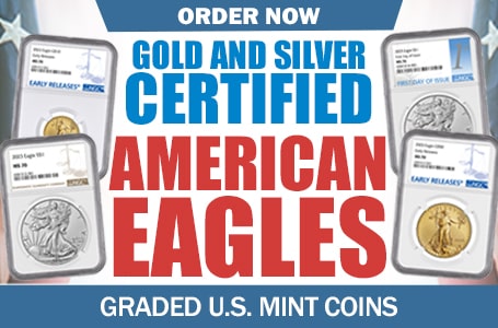 Buy 1 oz American Gold Eagle Coin - Random Year - On Sale Now