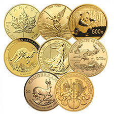 Random 1 oz Gold Coins