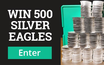Win 500 Silver Eagles