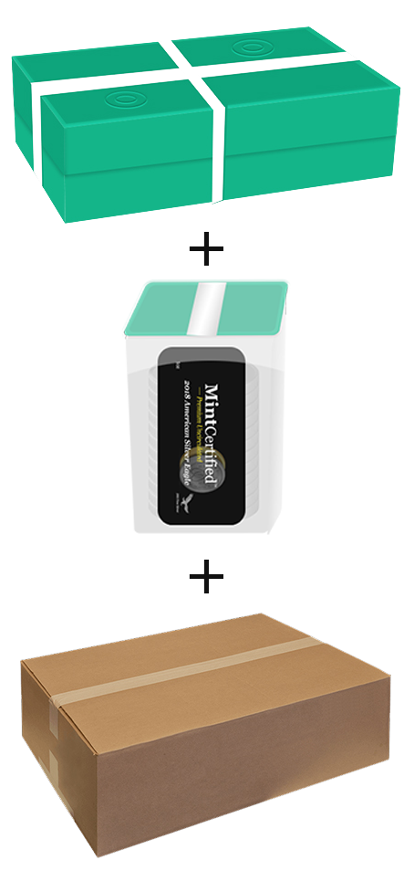 Gold Silver Shipped Directly from Mint to You (Mobile)