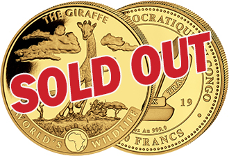 Gold Geiger Giraffe